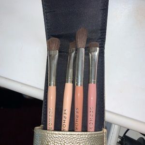 Sephora eyeshadow brushes